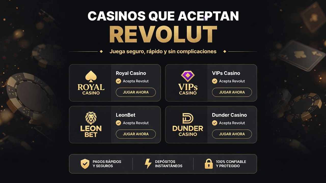 Casinos que aceptan Revolut: cómo identificarlos