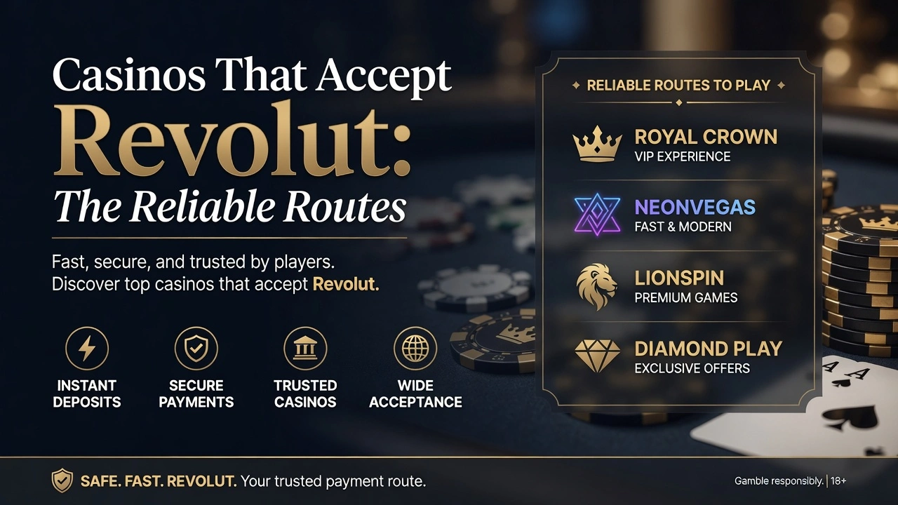 Casinos That Accept Revolut: The Reliable Routes