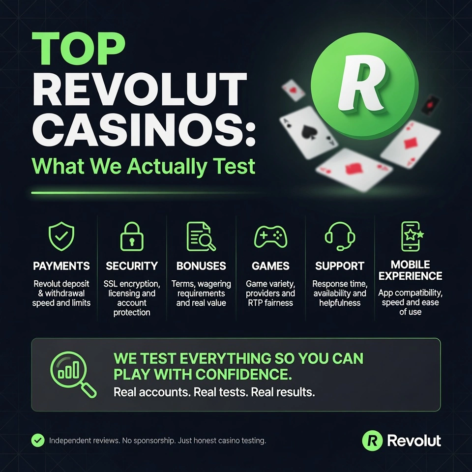 Top Revolut Casinos: What We Actually Test